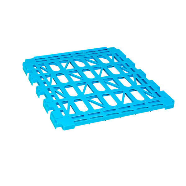 Kunststoff-Zwischenboden hellblau für 2-seitigen Rollbehälter