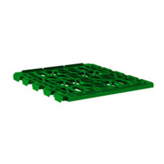 Kunststoff-Zwischenboden grün für 3-seitigen Rollbehälter