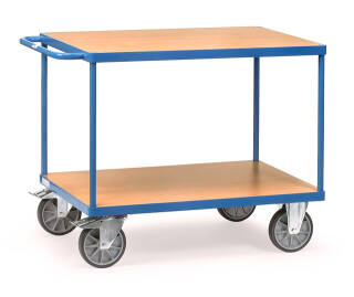 Tischwagen 1000 x 700 mm mit 2 Ladeflächen Traglast 600 kg