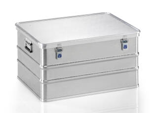 Aluminiumbox professional 156 l mit Deckel