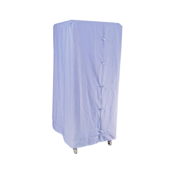 Abdeckhaube blau für Wäschewagen 600x810x1700 mm