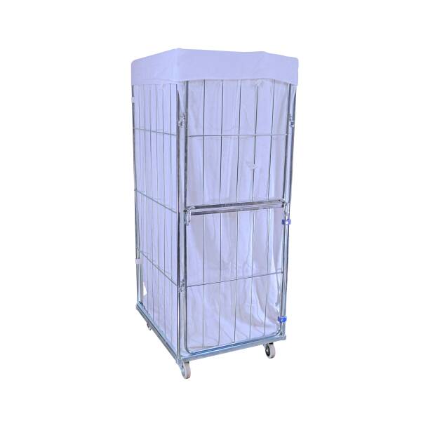 Wäschesack blau für Wäschewagen 600x810x1520 mm