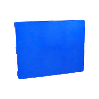 Hygienische Palette 1200x1000 mm aus HDPE Kunststoff blau