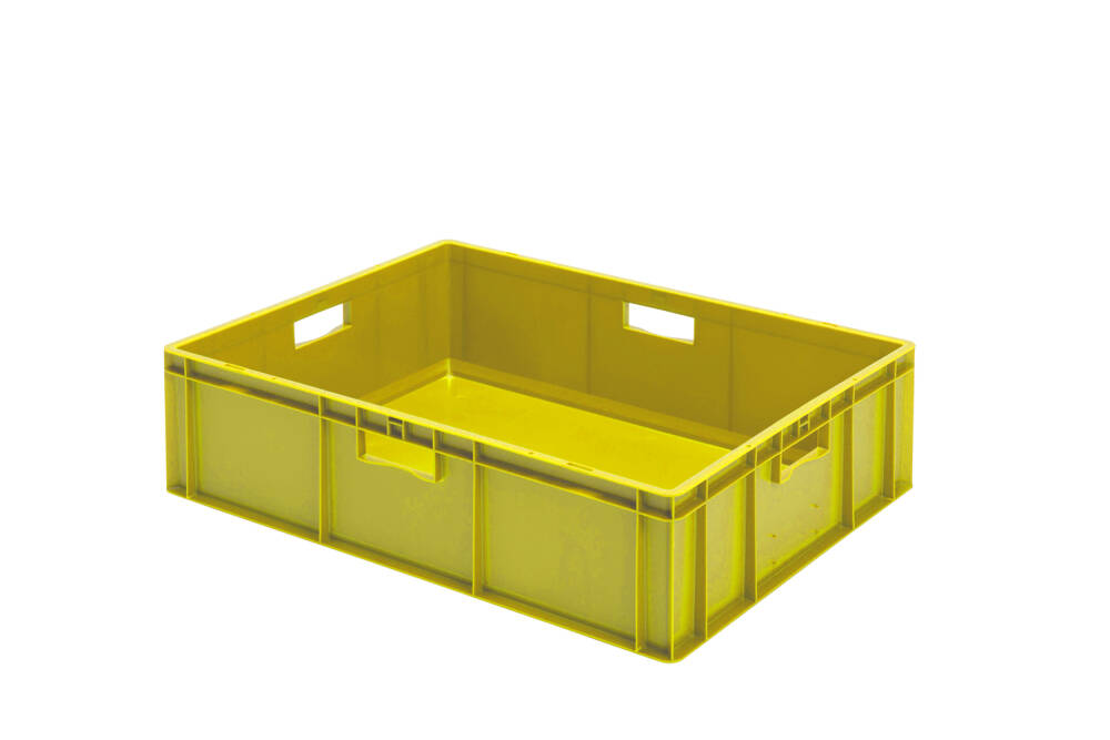Euro-Stapelbehälter 800x600x210 mm gelb