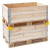 144 Stapelecken für Holzaufsatzrahmen