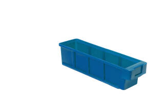 Kleinteilebox 300x93x83 mm blau