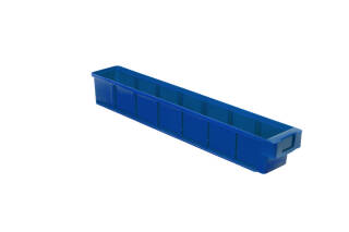 Kleinteilebox 600x93x83 mm blau