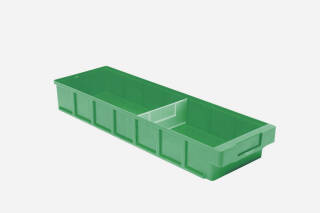 Kleinteilebox 600x186x83 mm grün
