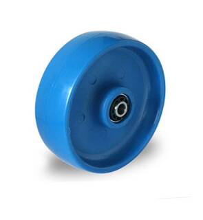 Einbaurad 108 mm Polyamid blau