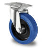Lenkrolle 80 mm Elastik "Blue Wheels"